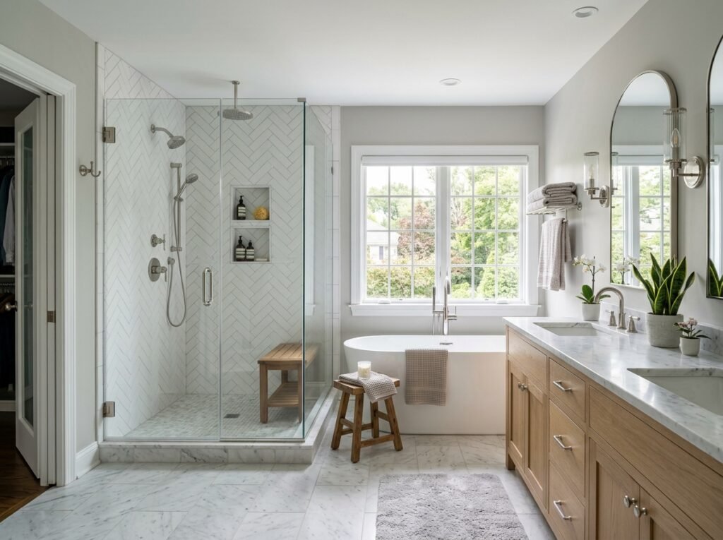Master Bathroom Remodel in Bergen County Design Ideas
