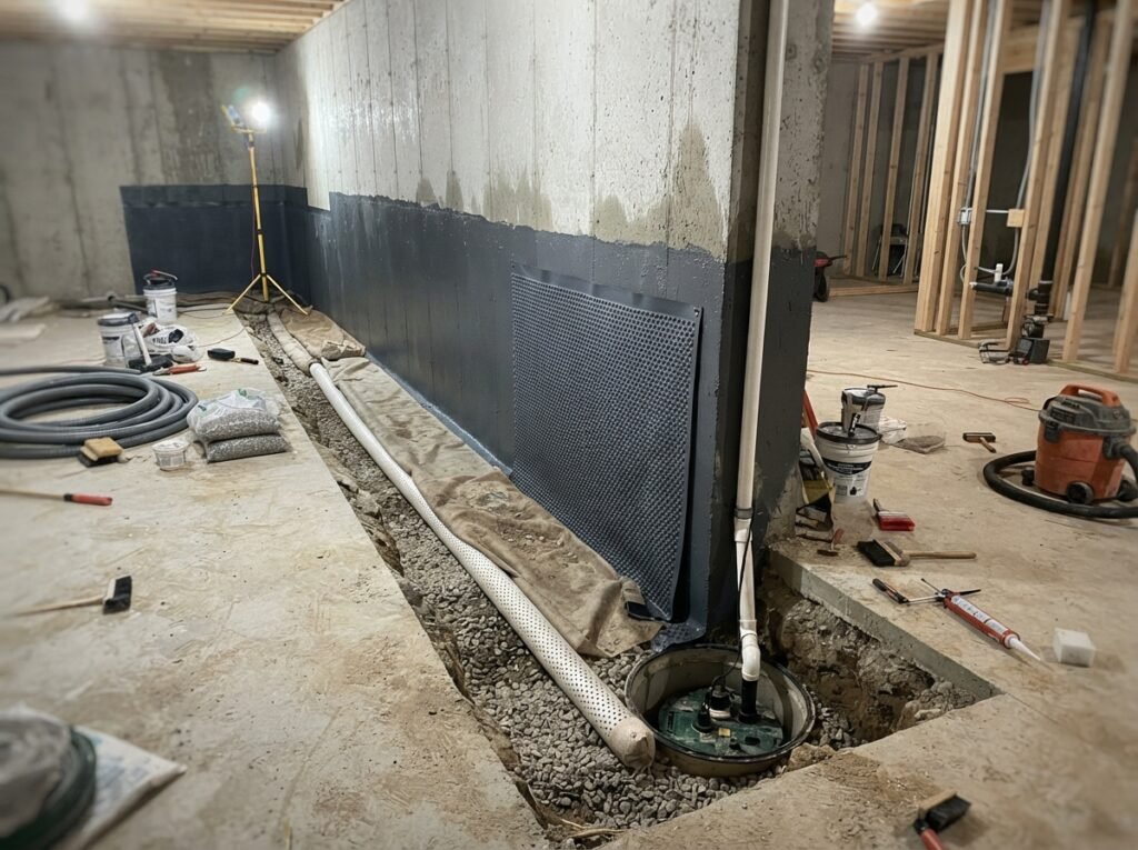 Basement Waterproofing Before Finishing: What NJ Contractors Check First